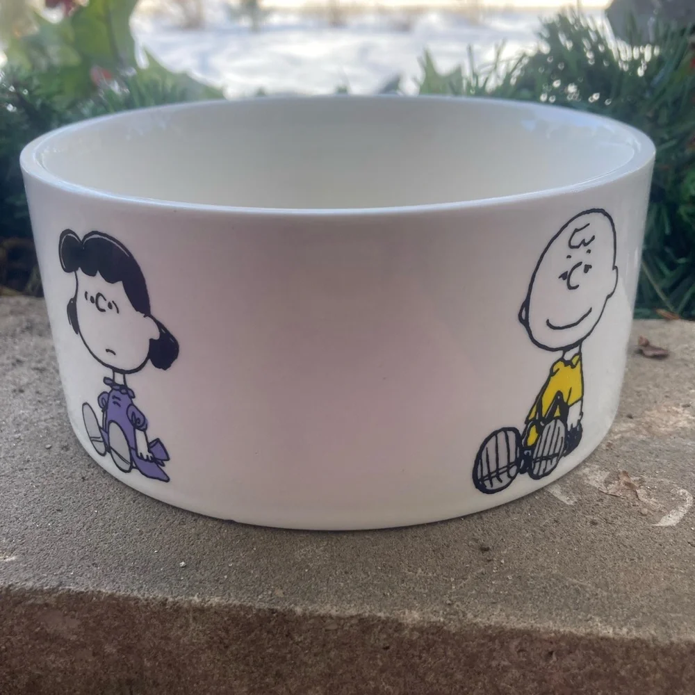 The peanuts pets bowl